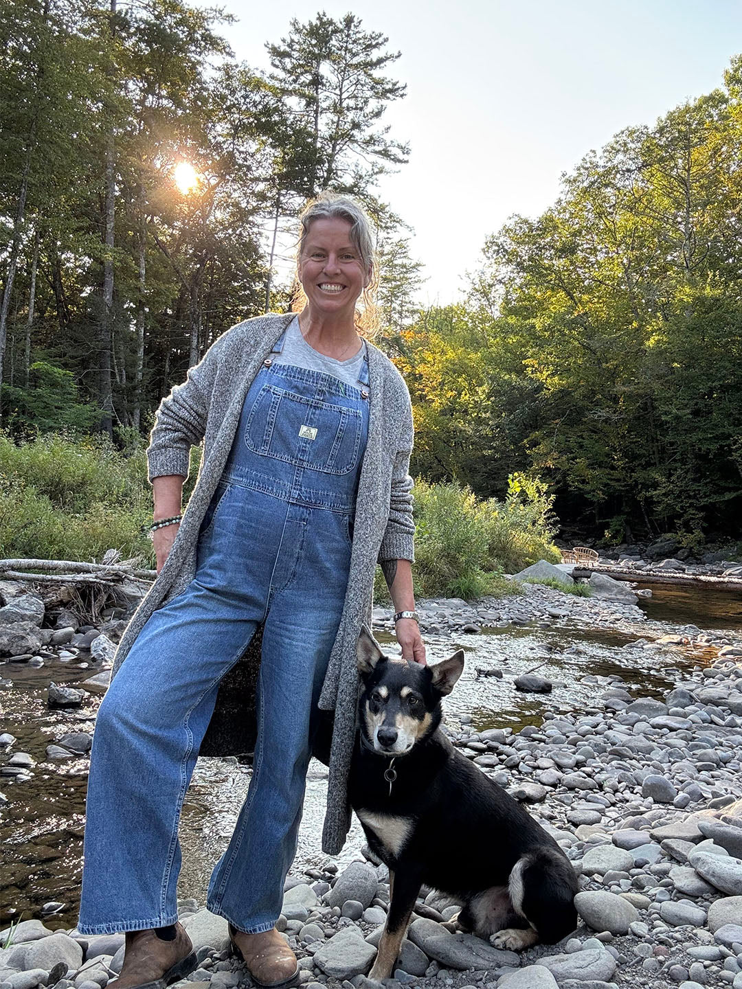 Jonelle - Salopette in Denim - Image 4