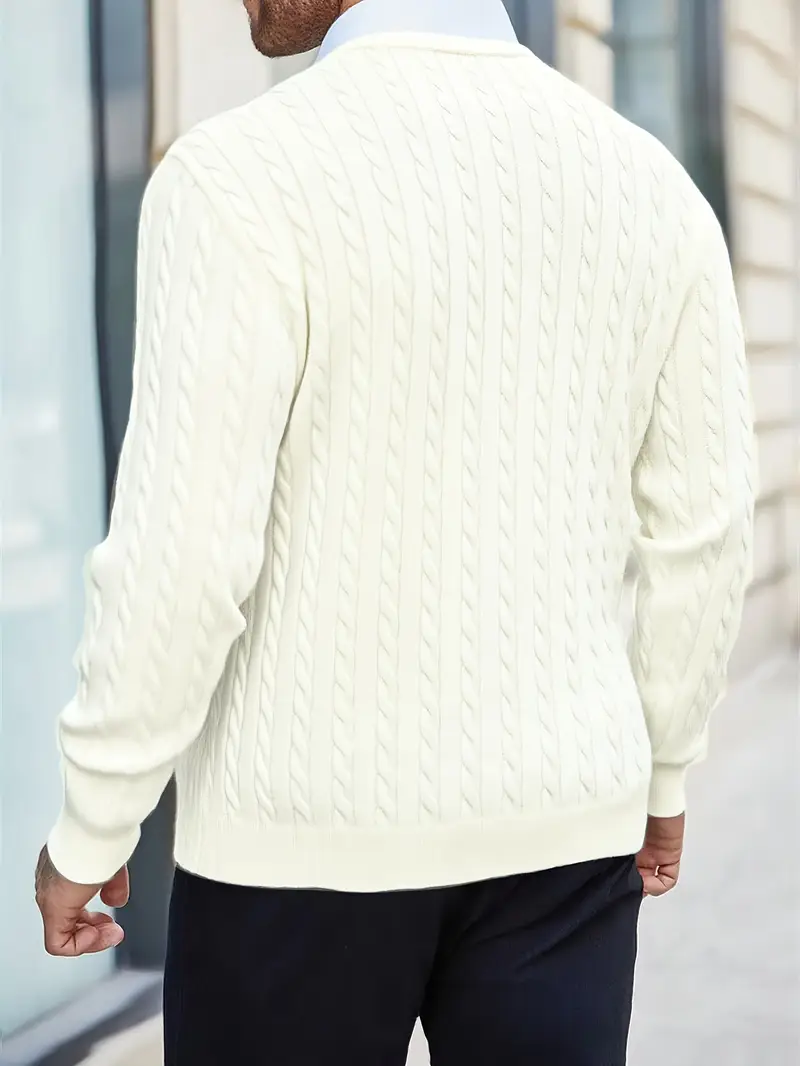 Jonty - Maglione A Maniche Lunghe Con Collo Alto Lavorato A Maglia - Image 11