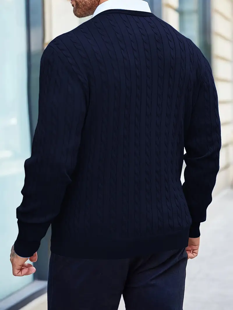 Jonty - Maglione A Maniche Lunghe Con Collo Alto Lavorato A Maglia - Image 13