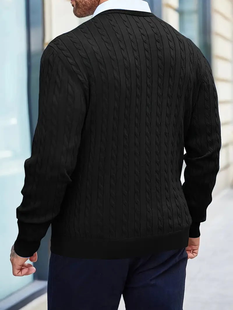 Jonty - Maglione A Maniche Lunghe Con Collo Alto Lavorato A Maglia - Image 14