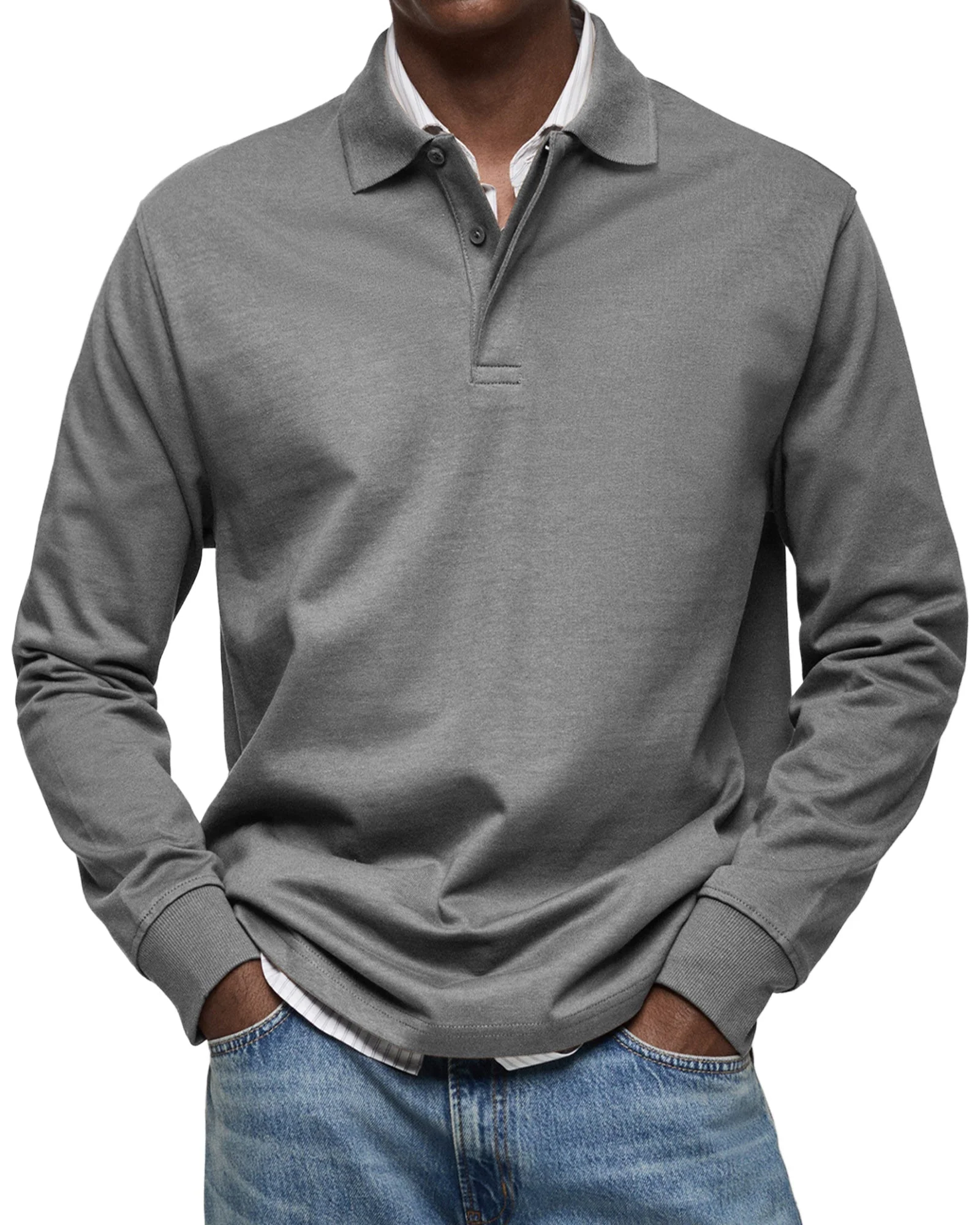 Joseba – Polo Casual A Maniche Lunghe - Image 5