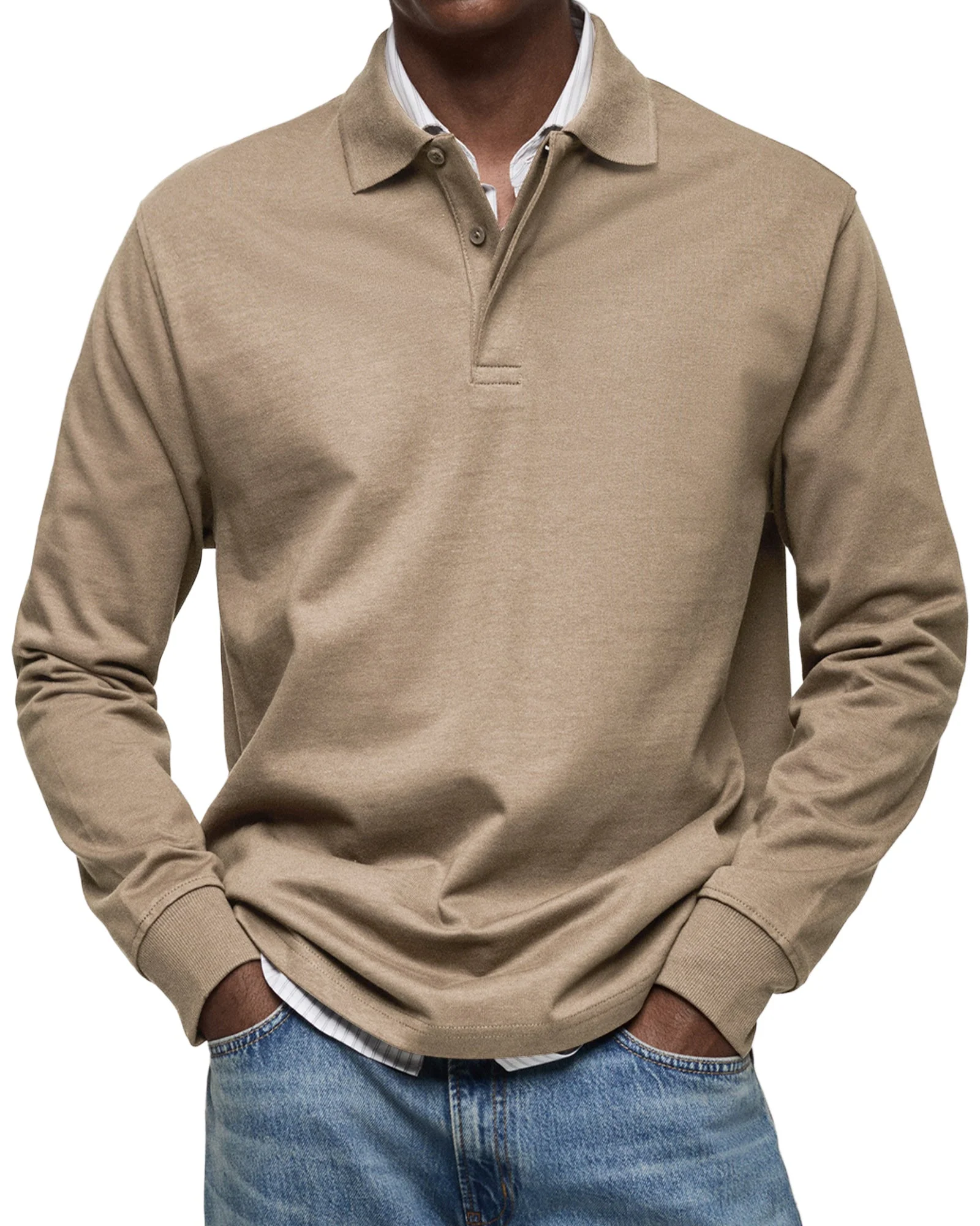 Joseba – Polo Casual A Maniche Lunghe - Image 7