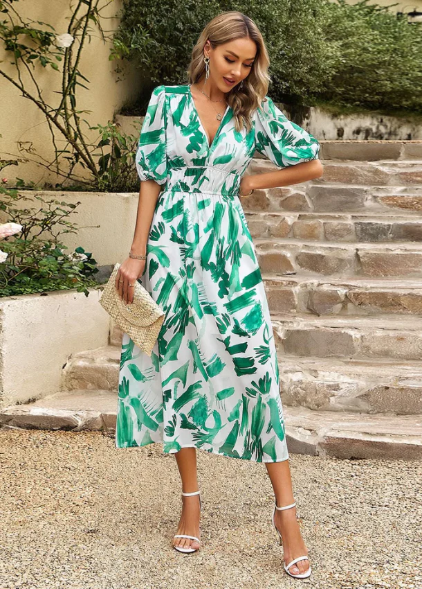 Josette - Abito Midi a Fiori - Image 3