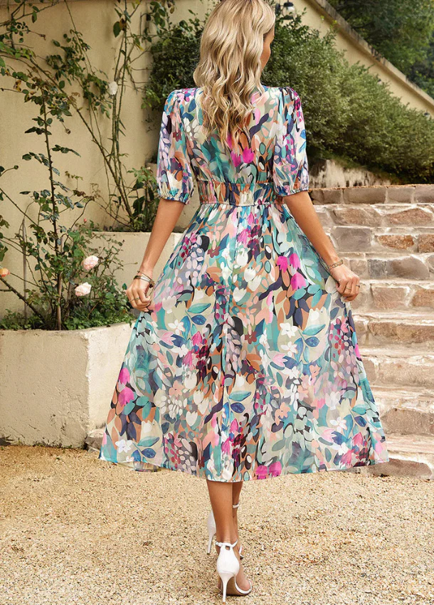 Josette - Abito Midi a Fiori - Image 7