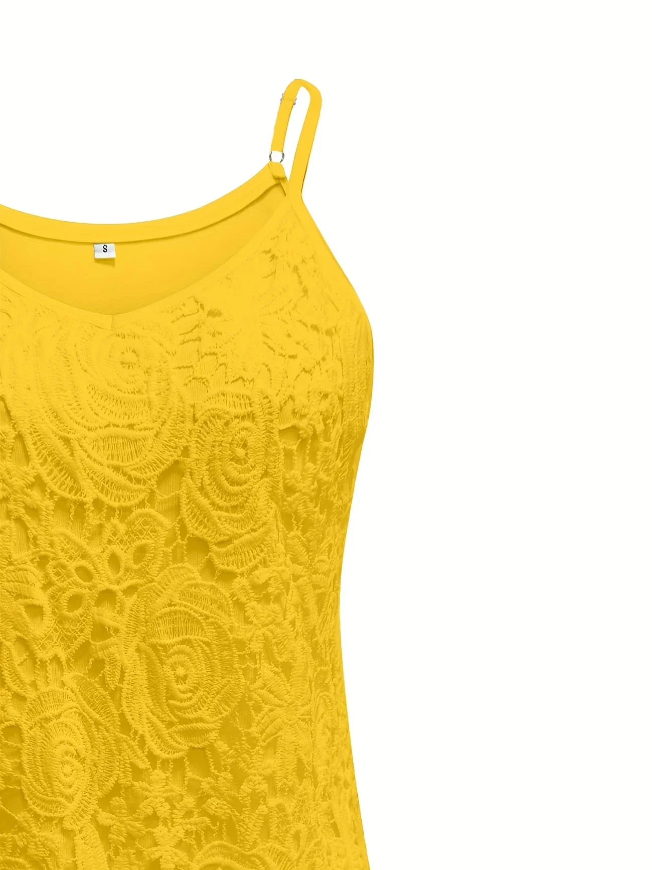 Juna - Elegante Top Senza Maniche In Pizzo Con Scollo a V - Image 13