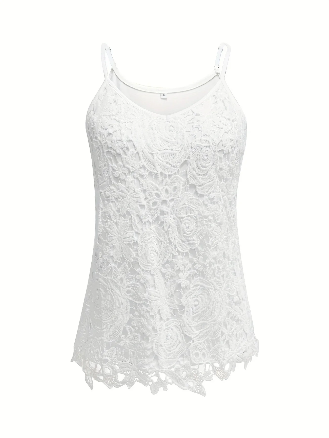 Juna - Elegante Top Senza Maniche In Pizzo Con Scollo a V - Image 14