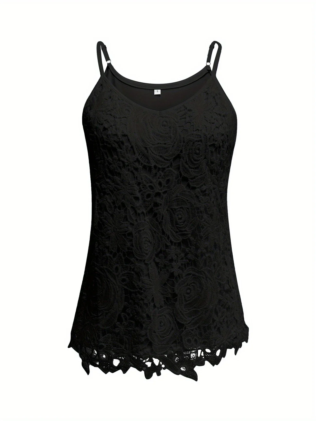 Juna - Elegante Top Senza Maniche In Pizzo Con Scollo a V - Image 18