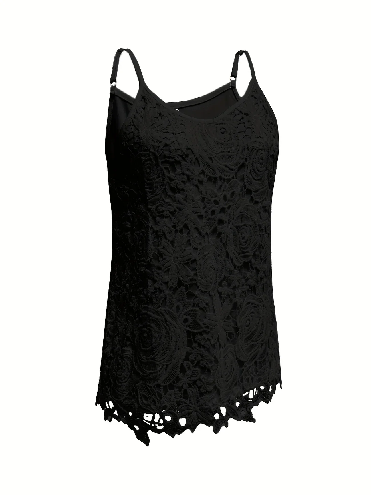 Juna - Elegante Top Senza Maniche In Pizzo Con Scollo a V - Image 19
