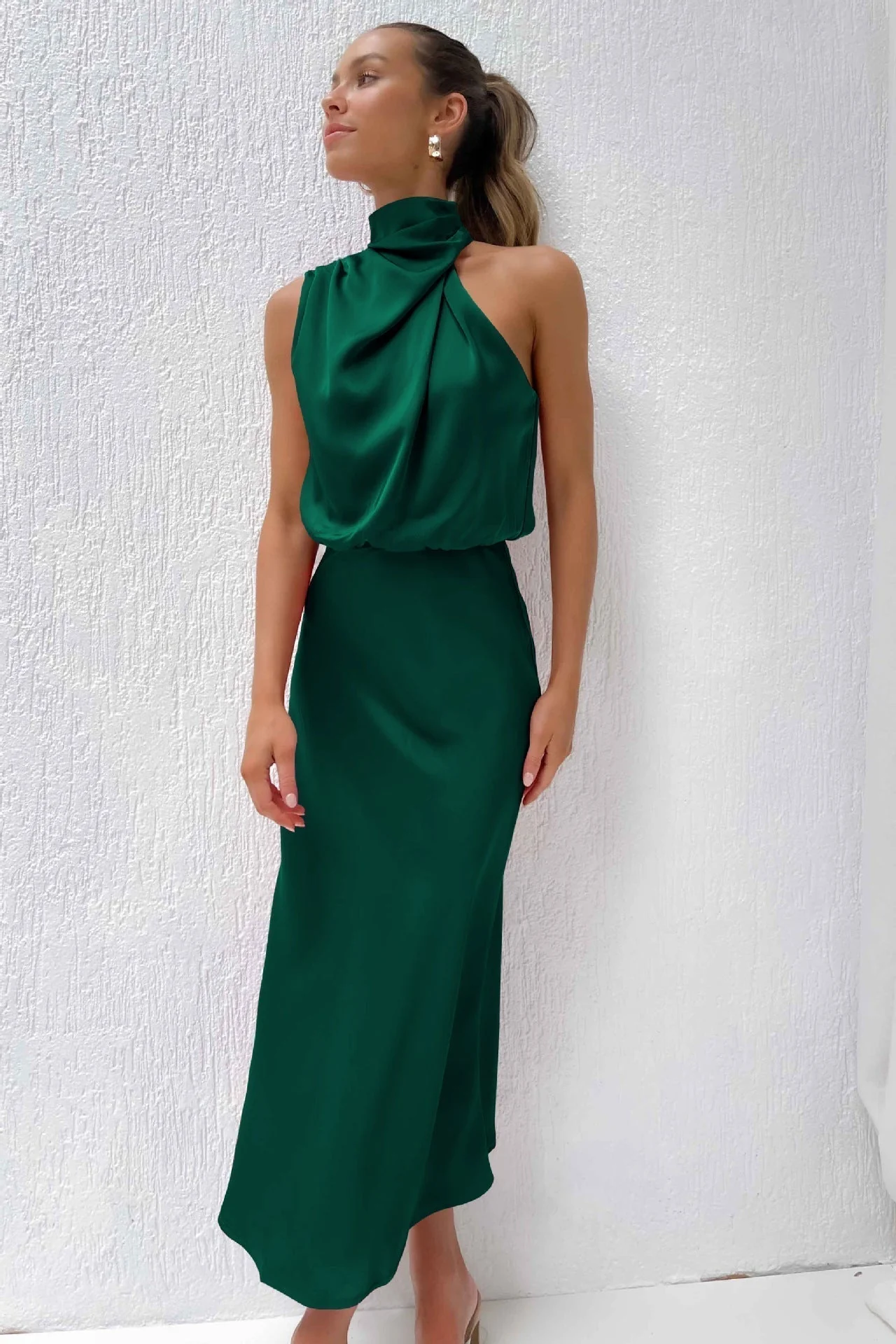 Justyna – Abito lungo con scollo all'americana - Image 8