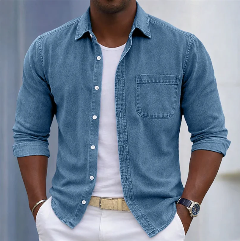 Kaick - Camicia a Maniche Lunghe Con Bottoni - Image 7