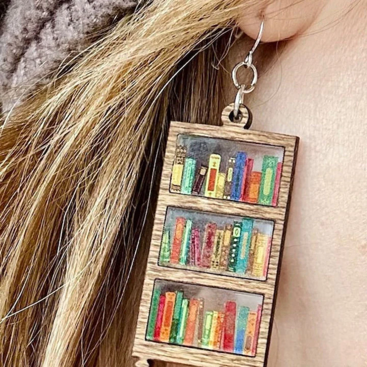 Kamia - Coppia di Orecchini per gli Amanti dei Libri - Image 8