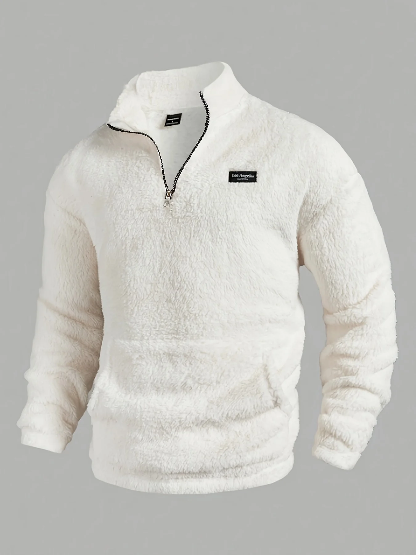 Kamil - Maglione In Pile Con Mezza Zip - Image 10