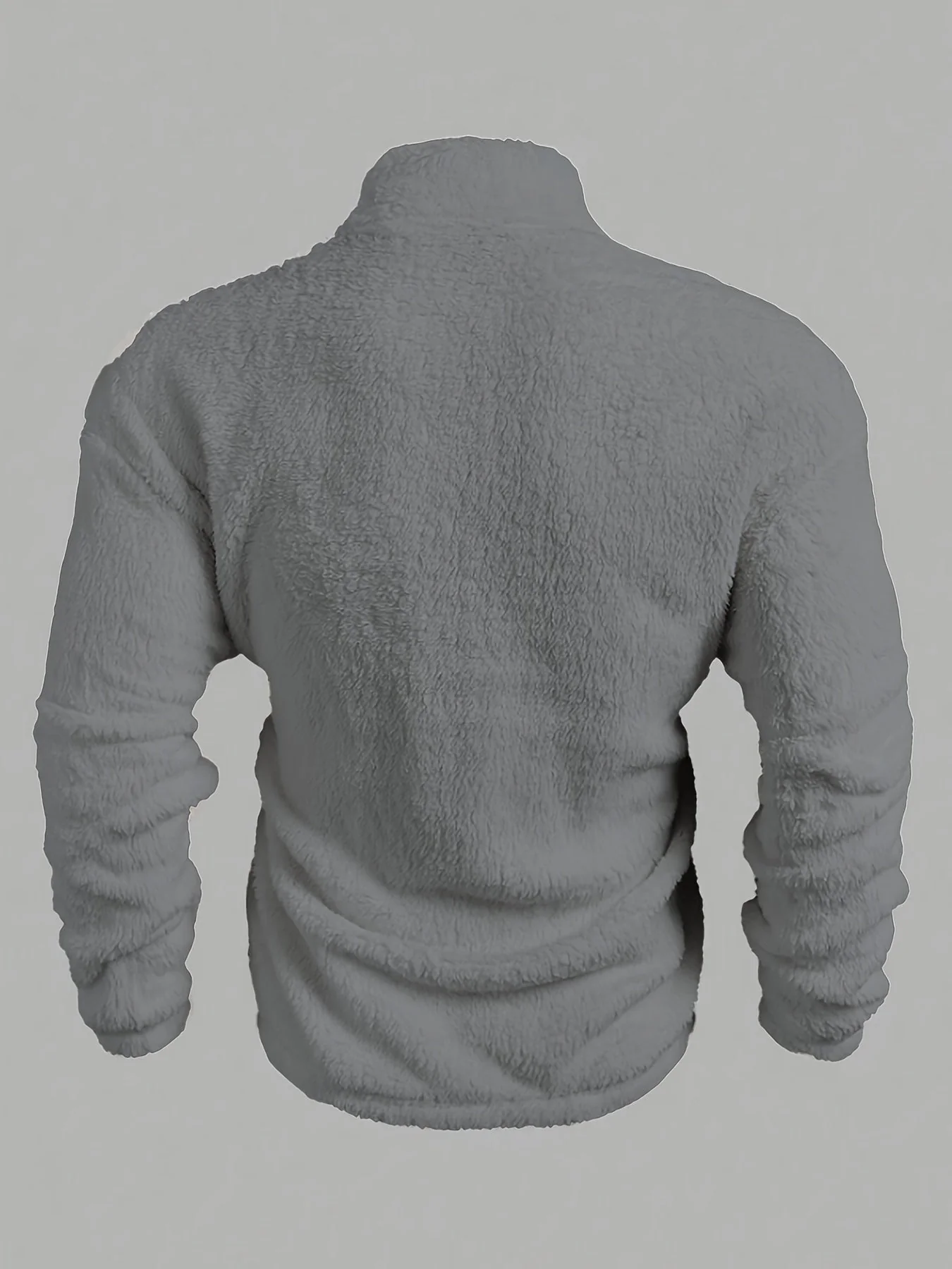 Kamil - Maglione In Pile Con Mezza Zip - Image 11