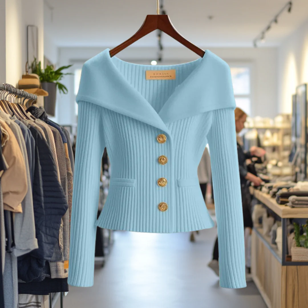 Kamilla - Cardigan Chiuso Chic - Image 5