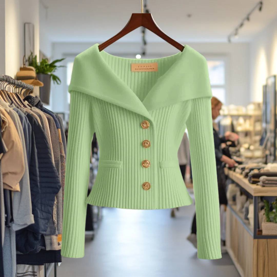Kamilla - Cardigan Chiuso Chic - Image 7