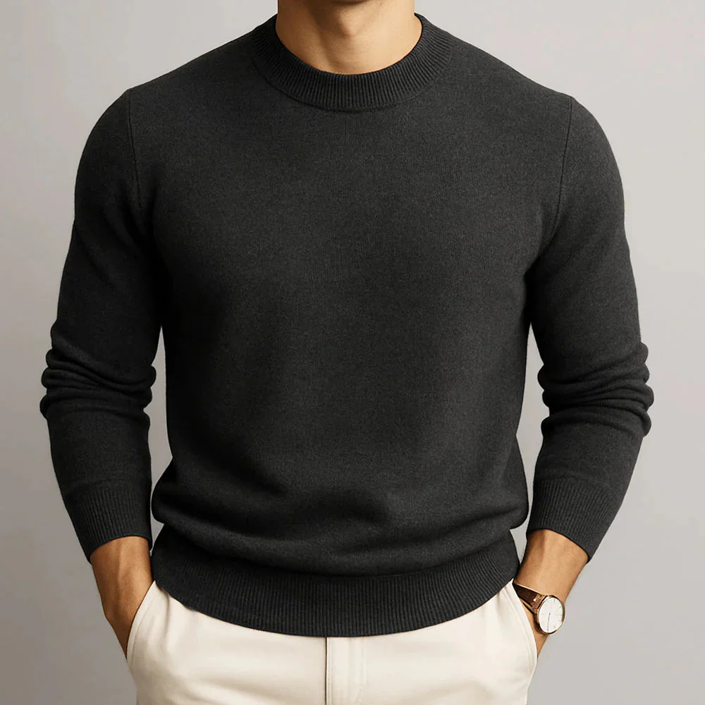 Kane - Maglione girocollo in cashmere Premio - Image 3