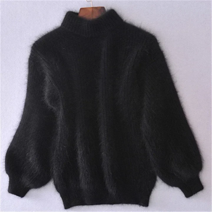 Kanita - Maglione Annata In Angora Lavorato A Maglia - Image 6