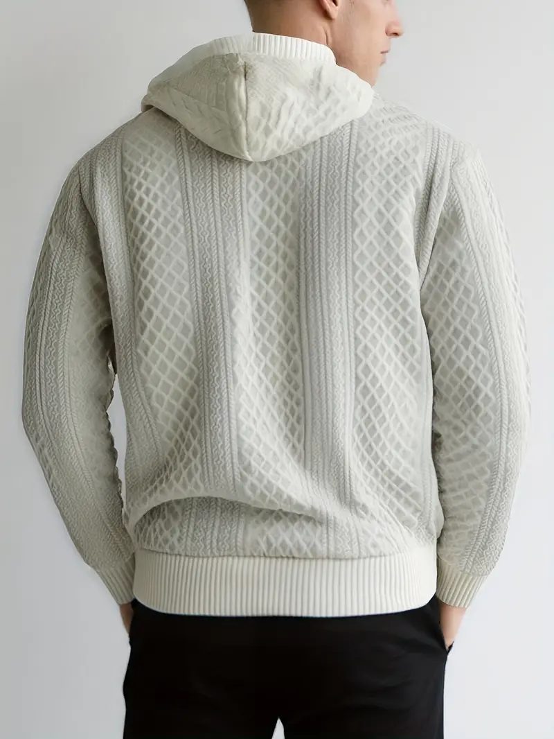 Karah - Felpa Con Cappuccio a Maniche Lunghe In Maglia - Image 7