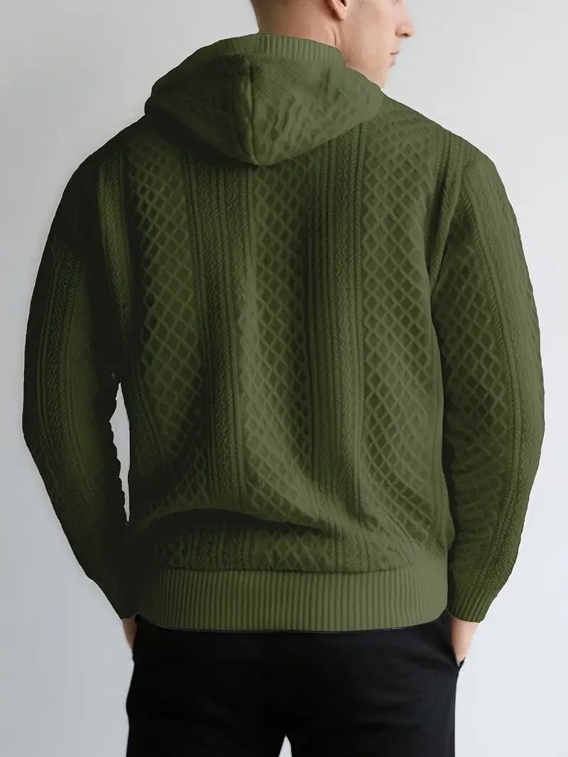 Karah - Felpa Con Cappuccio a Maniche Lunghe In Maglia - Image 8