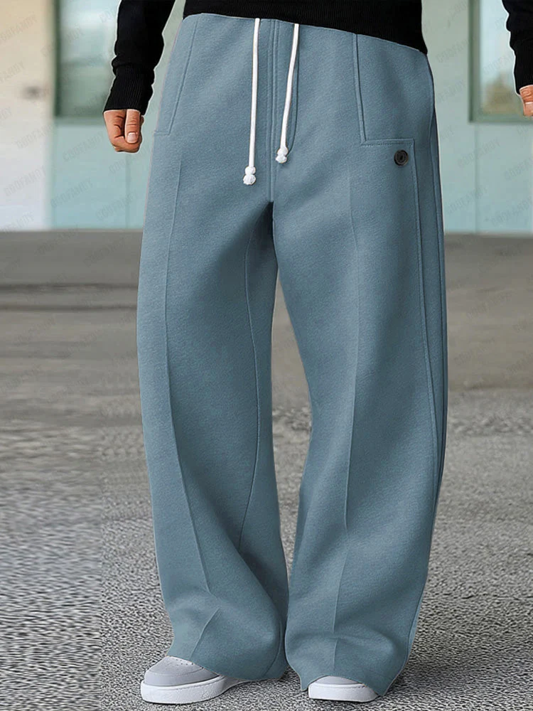 Karelis - Pantaloni Sportivi Comodi a Gamba Larga - Image 4