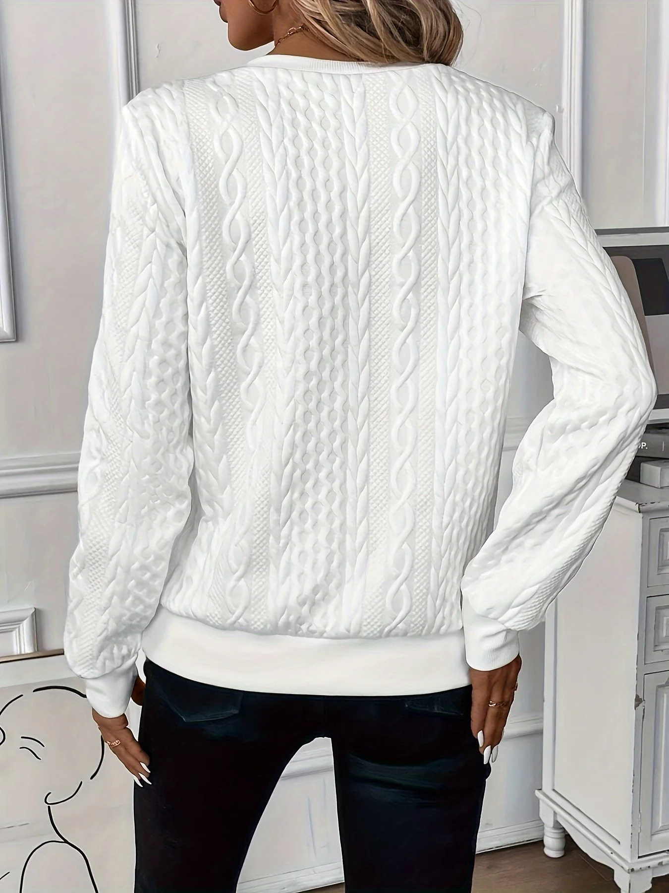 Karoline – Maglione Elegante e Comodo Con Zip - Image 7