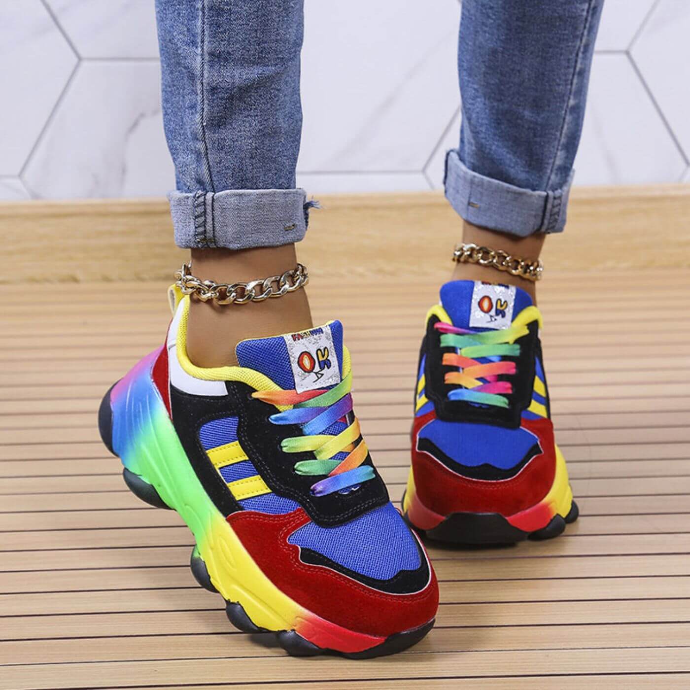 Karuna - Sneaker Ortopedica Elegante E Colorata - Image 6