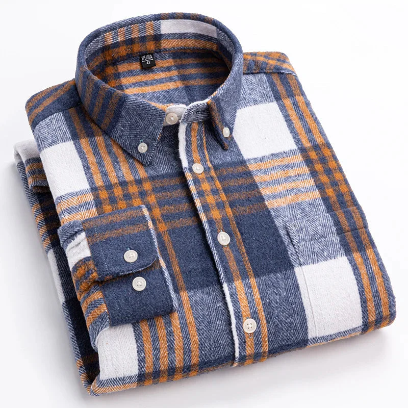 Kasner - Camicia a Maniche Lunghe In Cotone a Quadri - Image 2