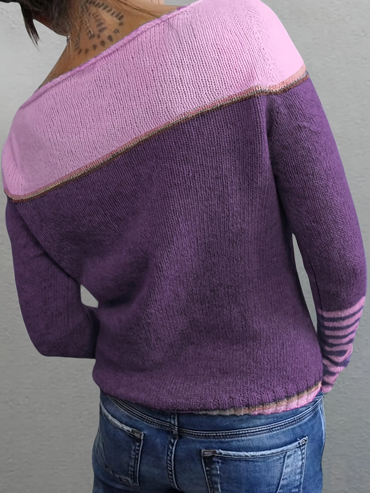 Katharina - Maglione a Righe a Maniche Lunghe - Image 12