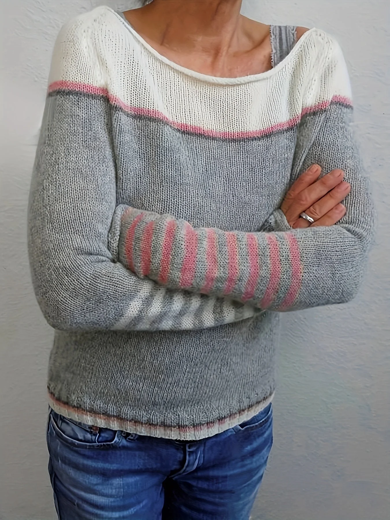 Katharina - Maglione a Righe a Maniche Lunghe - Image 5