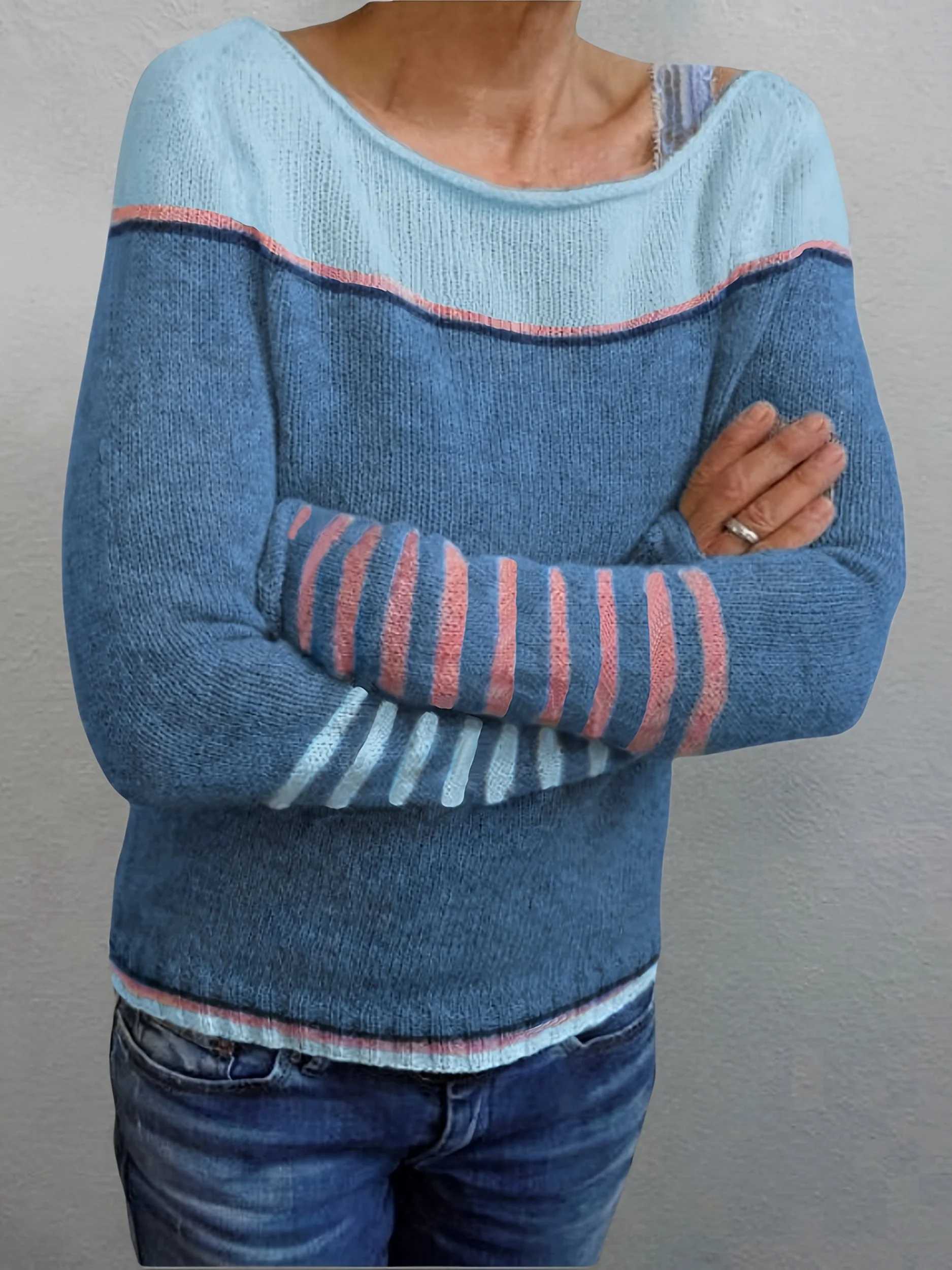 Katharina - Maglione a Righe a Maniche Lunghe - Image 7