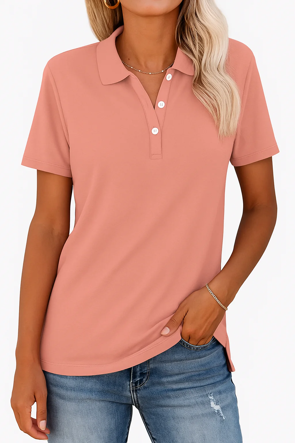 Kathie - Elegante Polo Maglietta - Image 10