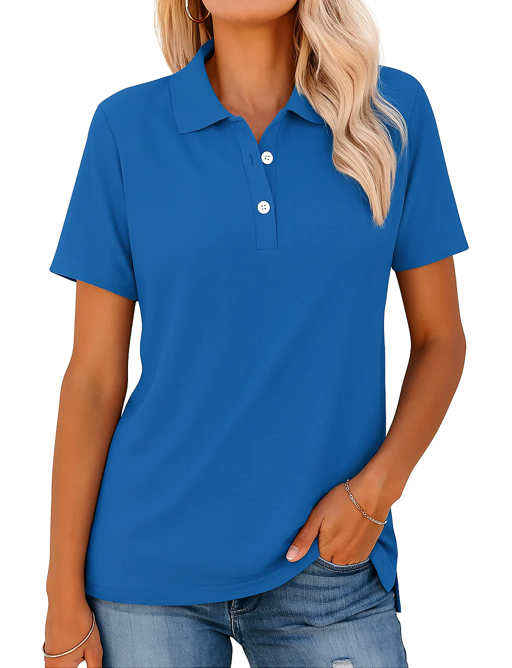 Kathie - Elegante Polo Maglietta - Image 3