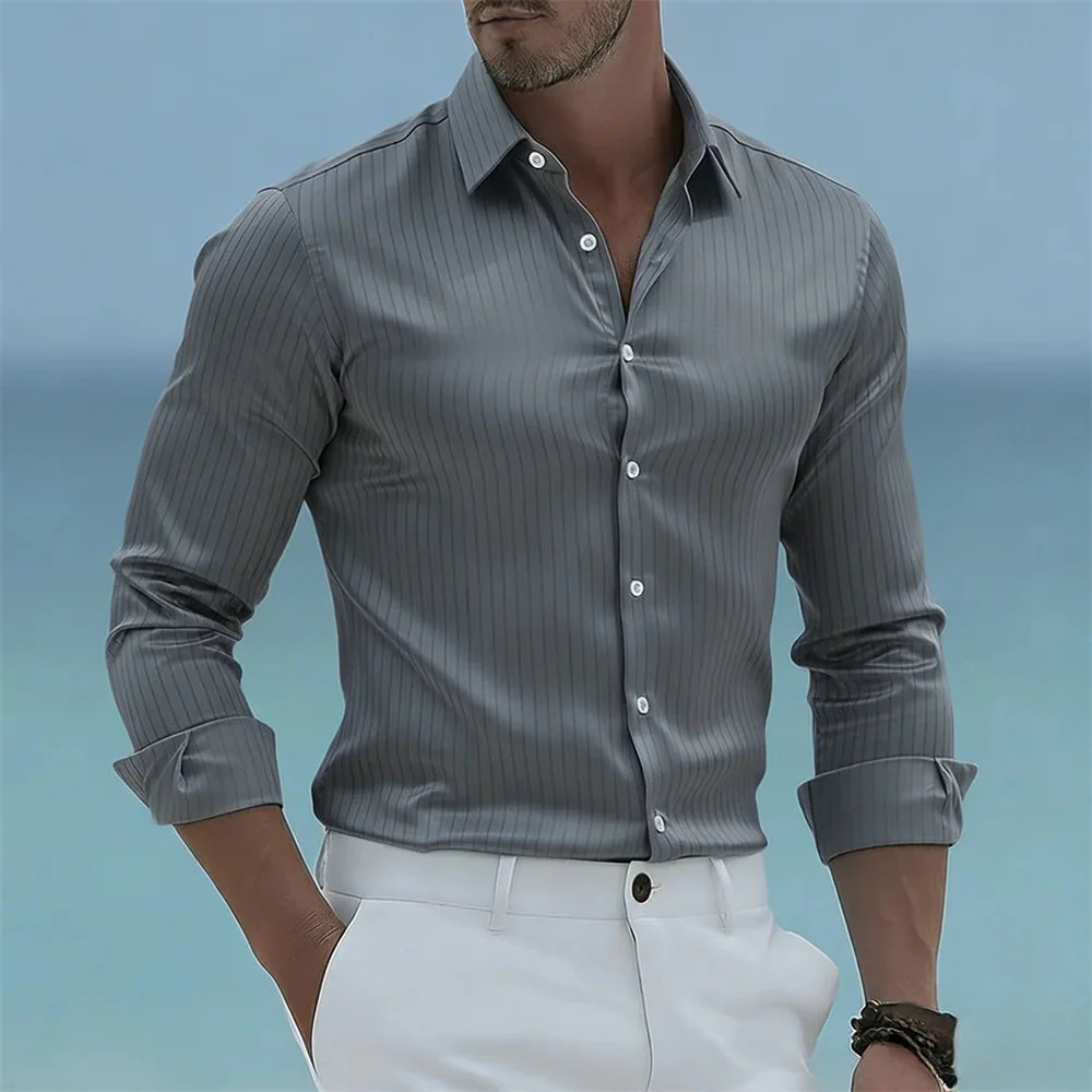 Kausan - Camicia Affusolata Traspirante - Image 4
