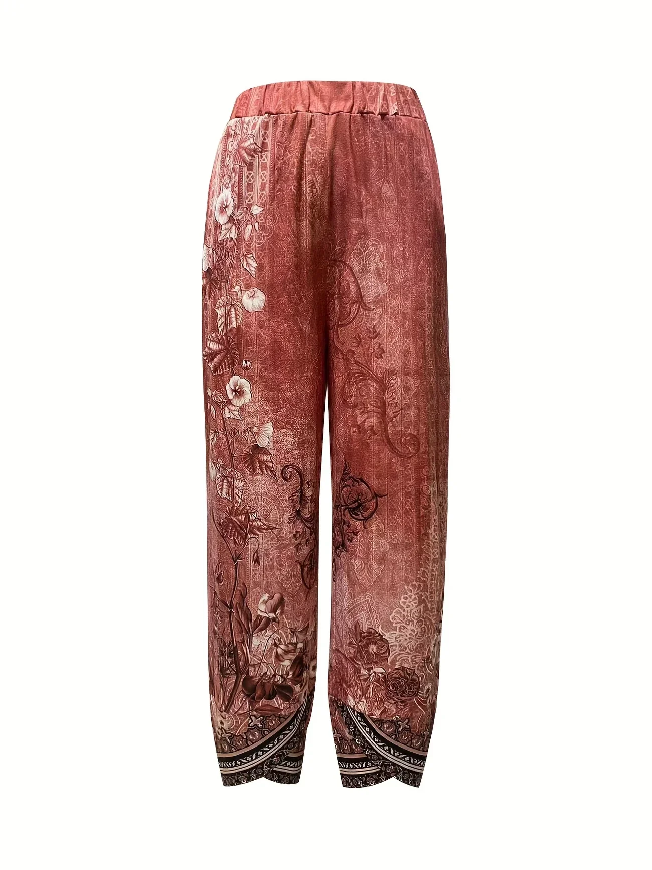 Kayden - Pantaloni Capri Floreali Vintage - Image 11