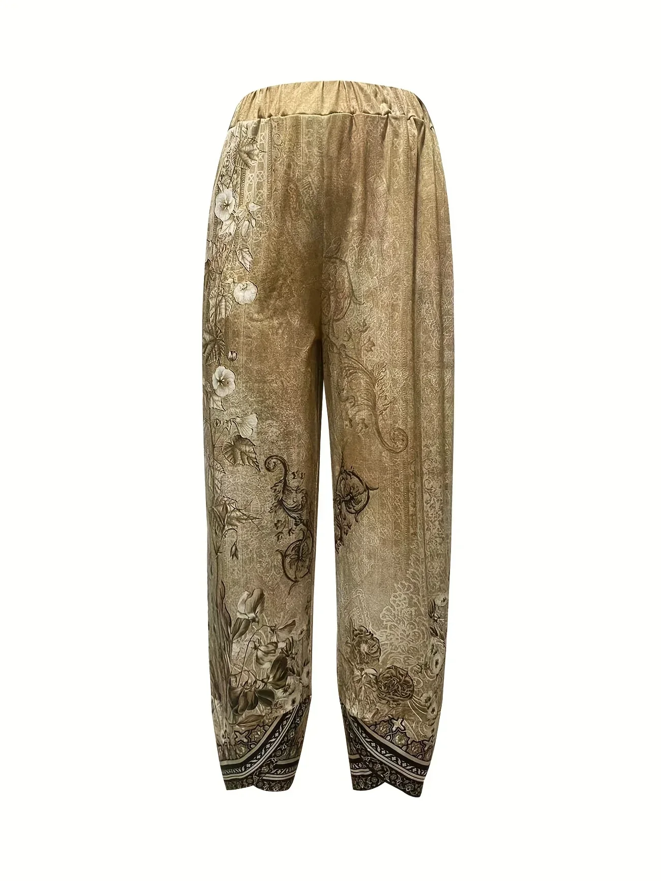 Kayden - Pantaloni Capri Floreali Vintage - Image 13
