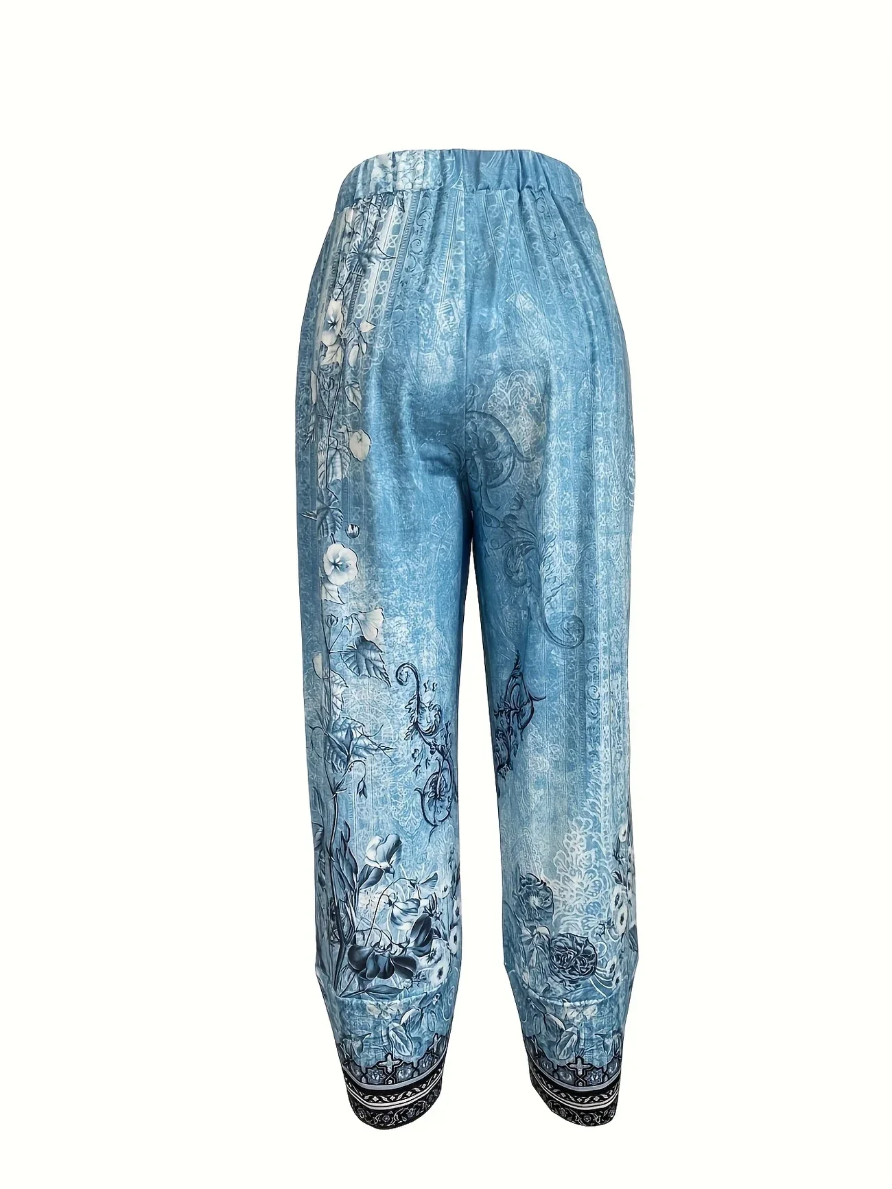 Kayden - Pantaloni Capri Floreali Vintage - Image 16