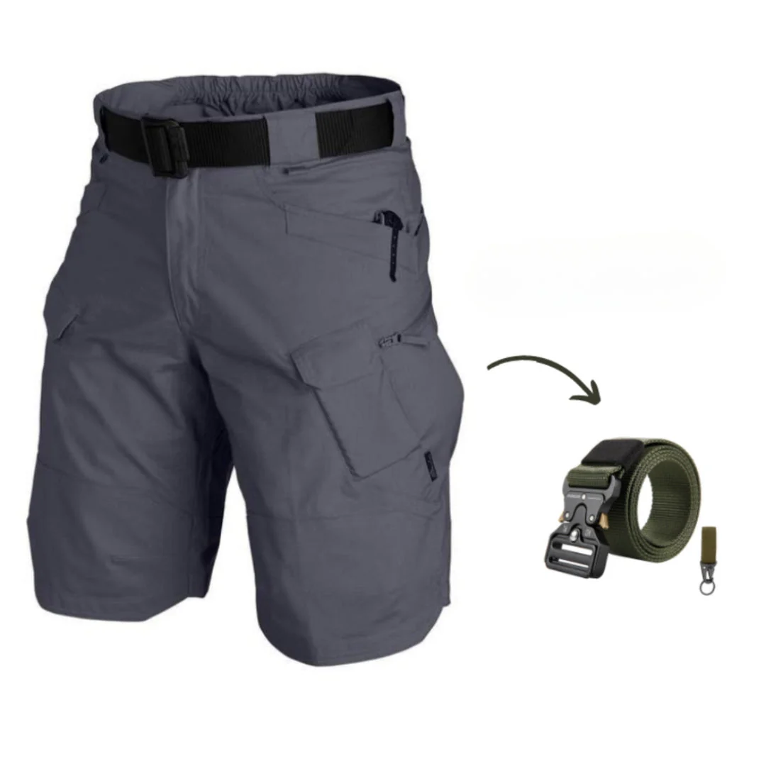 Kazuya - Pantaloncini Cargo Con 7 Tasche + Cintura Gratuita - Image 4