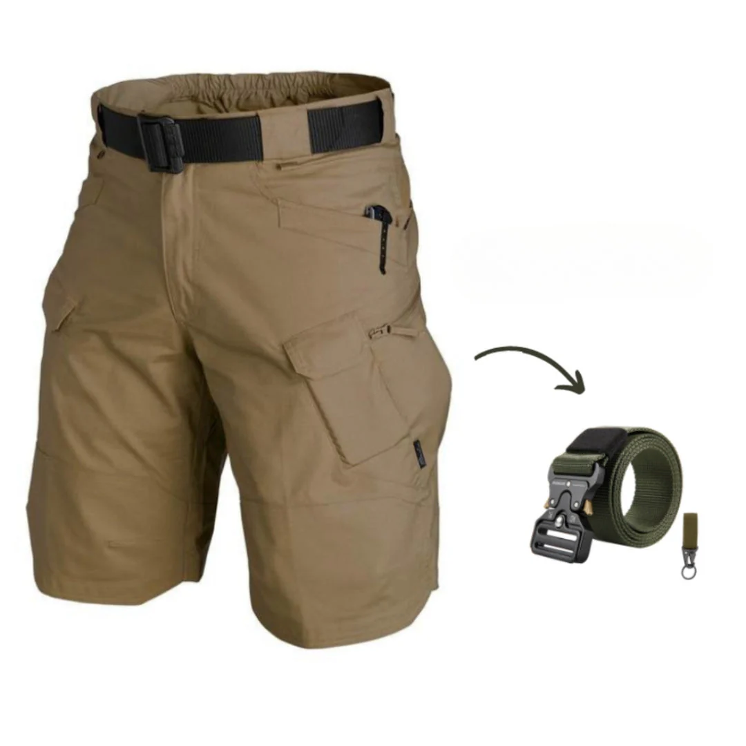Kazuya - Pantaloncini Cargo Con 7 Tasche + Cintura Gratuita - Image 5