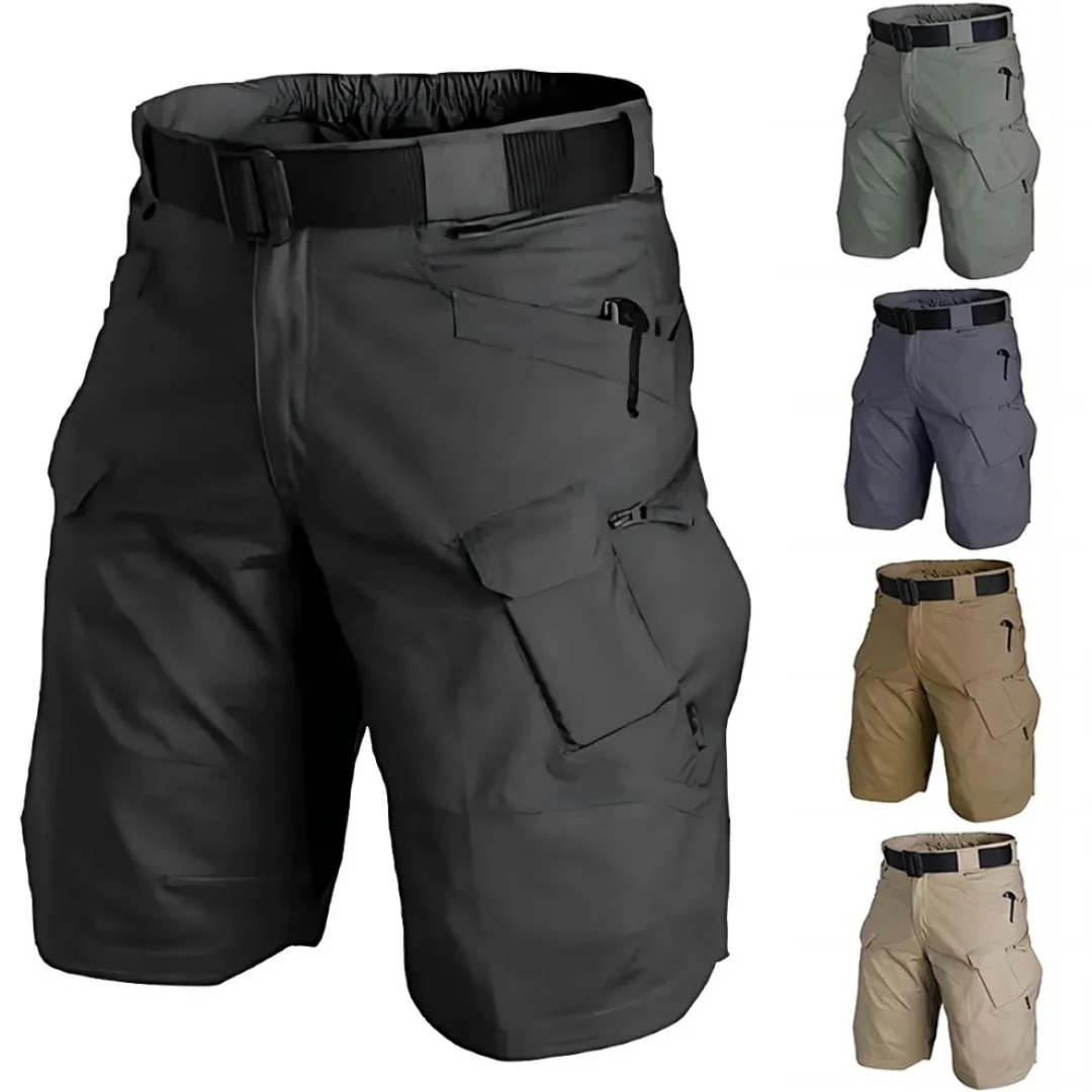 Kazuya - Pantaloncini Cargo Con 7 Tasche + Cintura Gratuita - Image 8