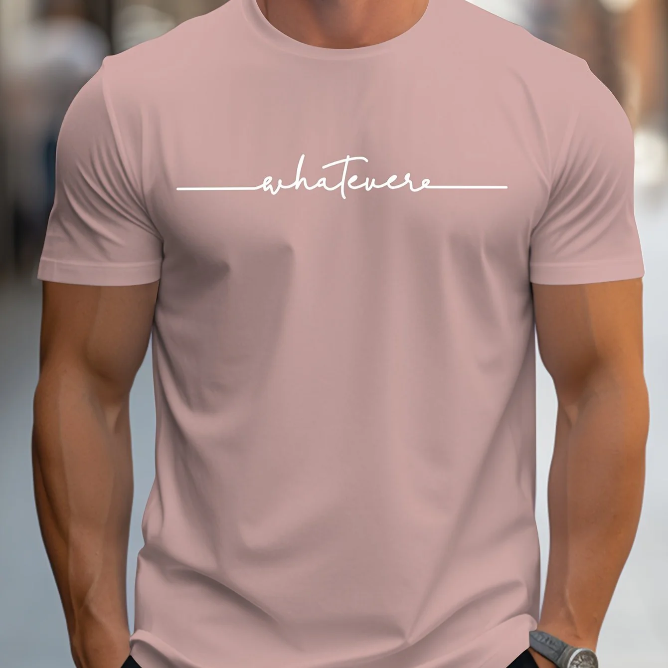 Keenan - Maglietta Comoda Con Scritta - Image 6