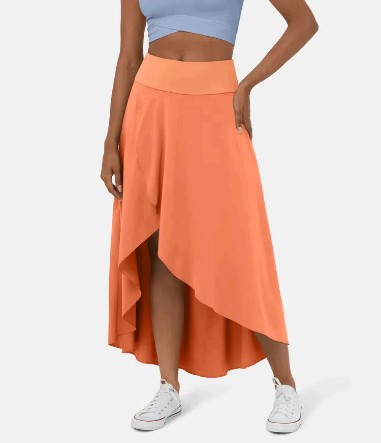 Keisha - Gonna Midi Casual Con Vita Alta E Gonna Svasata Profonda - Image 11
