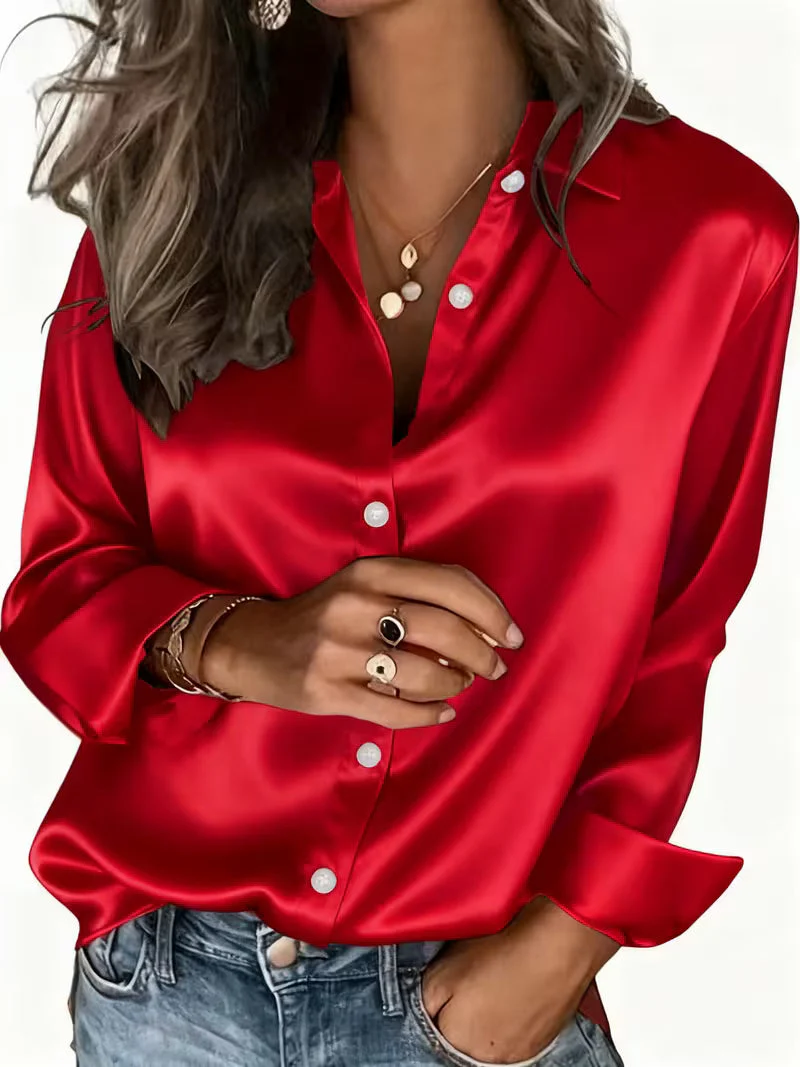 Kelina - Camicia Con Bottoni e Maniche Lunghe