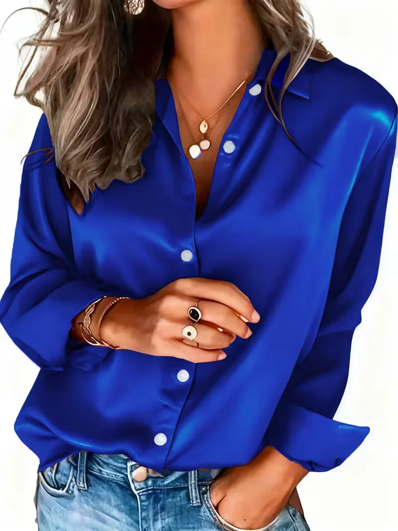 Kelina - Camicia Con Bottoni e Maniche Lunghe - Image 2