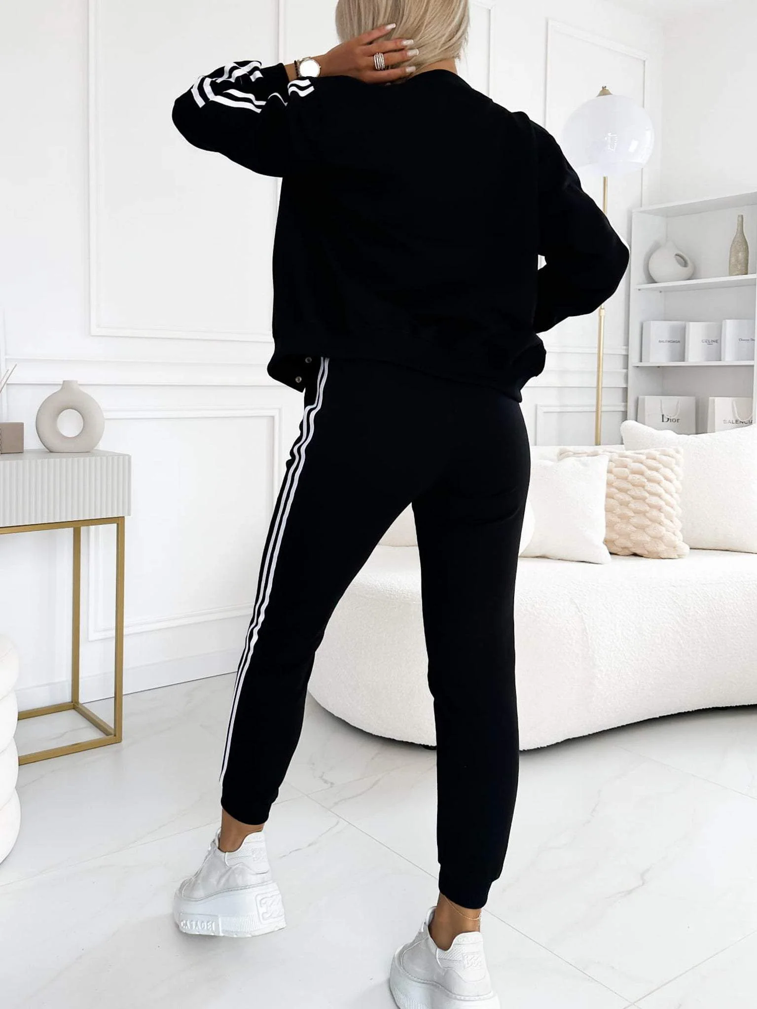 Kendra - Collo Rotondo Giacca e Pantalone Set di 3 Pezzi - Image 13