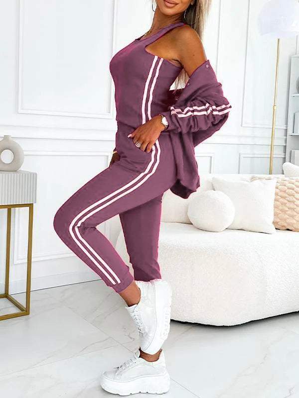 Kendra - Collo Rotondo Giacca e Pantalone Set di 3 Pezzi - Image 14