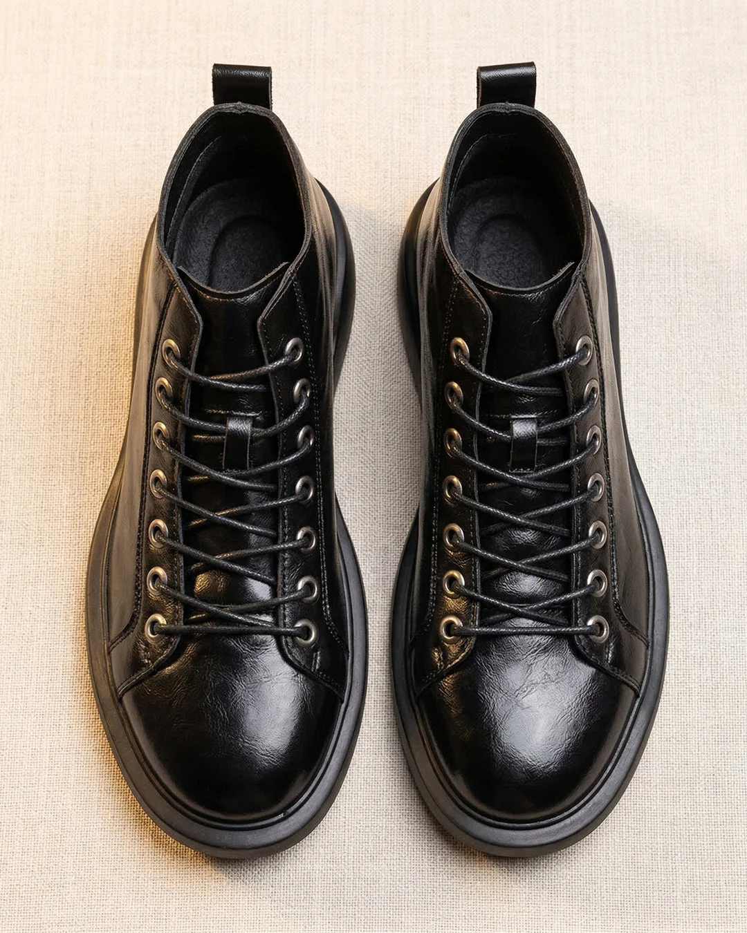 Kervens - Stivali Stringati in Pelle - Image 7