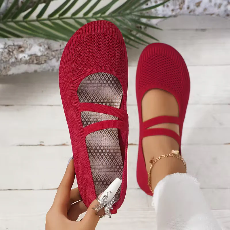 Kethryn - Scarpe Slip on in Maglia Mary Jane - Image 2