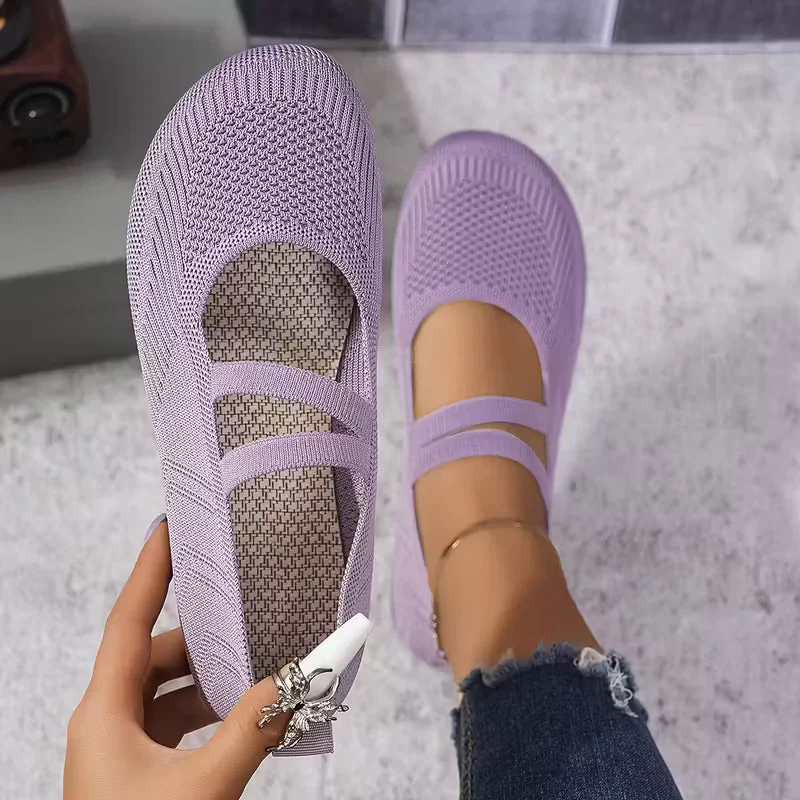 Kethryn - Scarpe Slip on in Maglia Mary Jane - Image 3