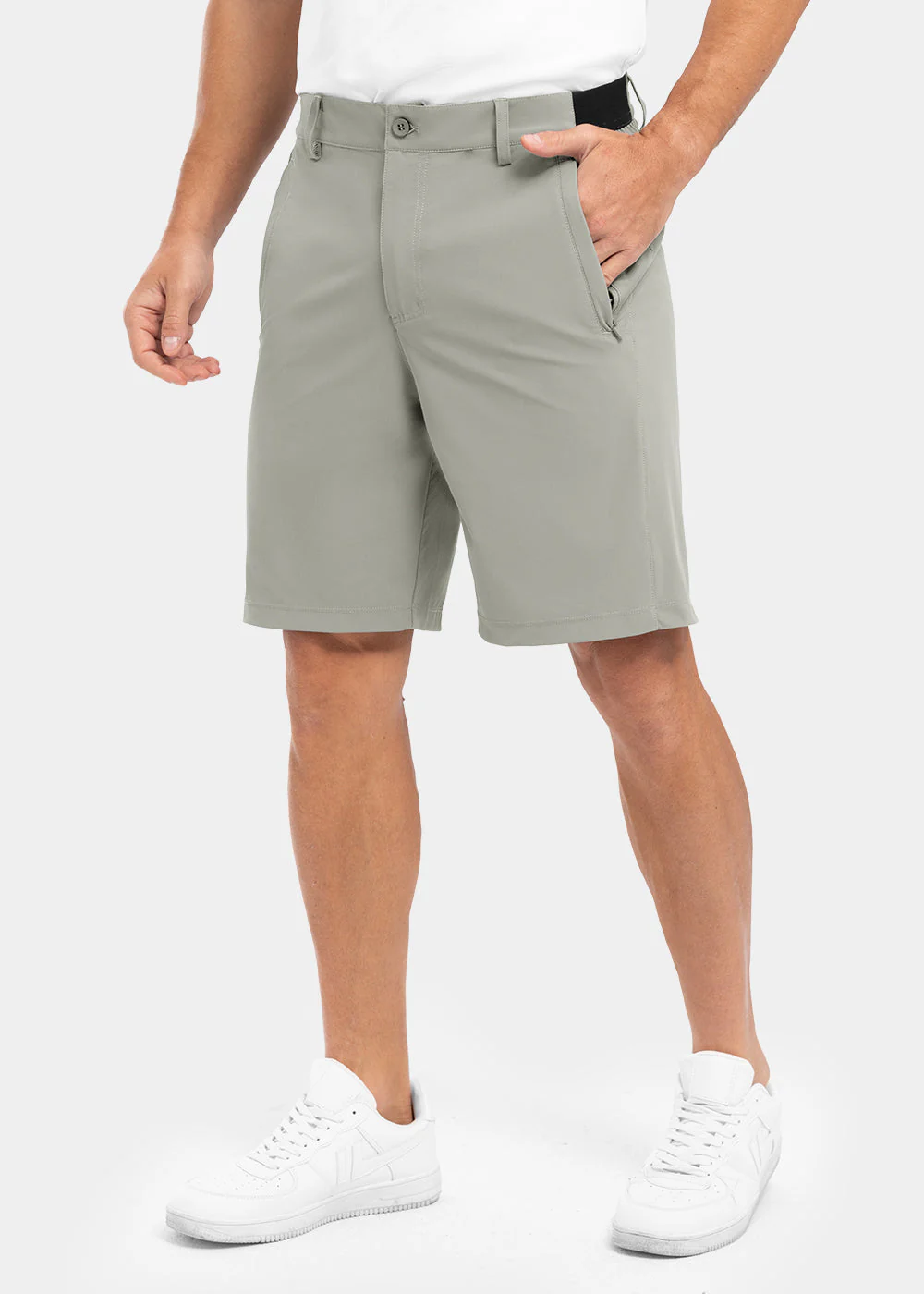 Khaled - Pantaloncini Con Elastico in Vita - Image 10