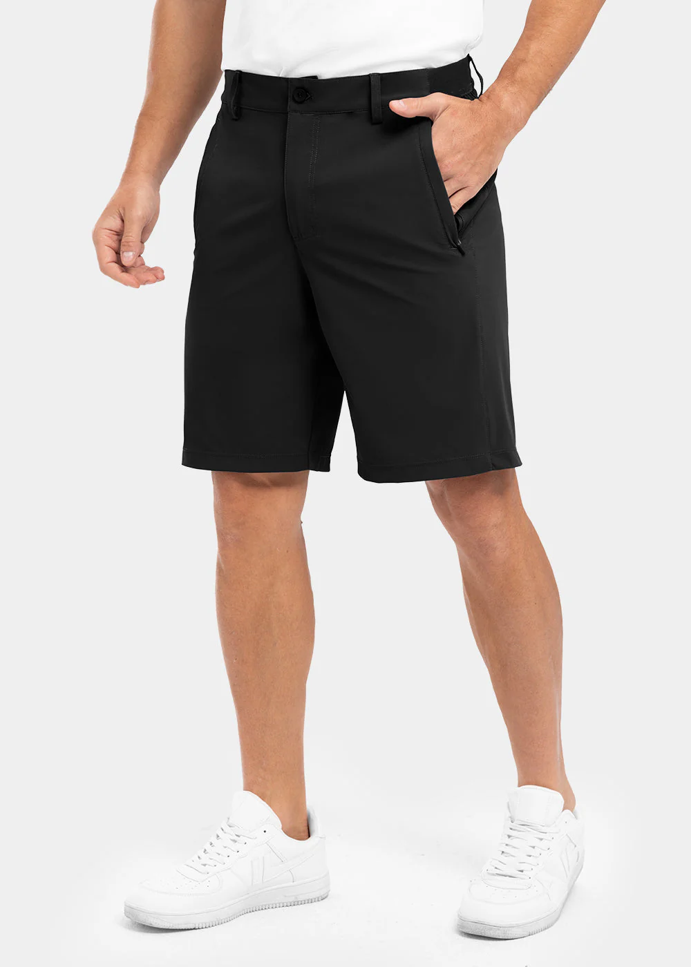 Khaled - Pantaloncini Con Elastico in Vita - Image 7